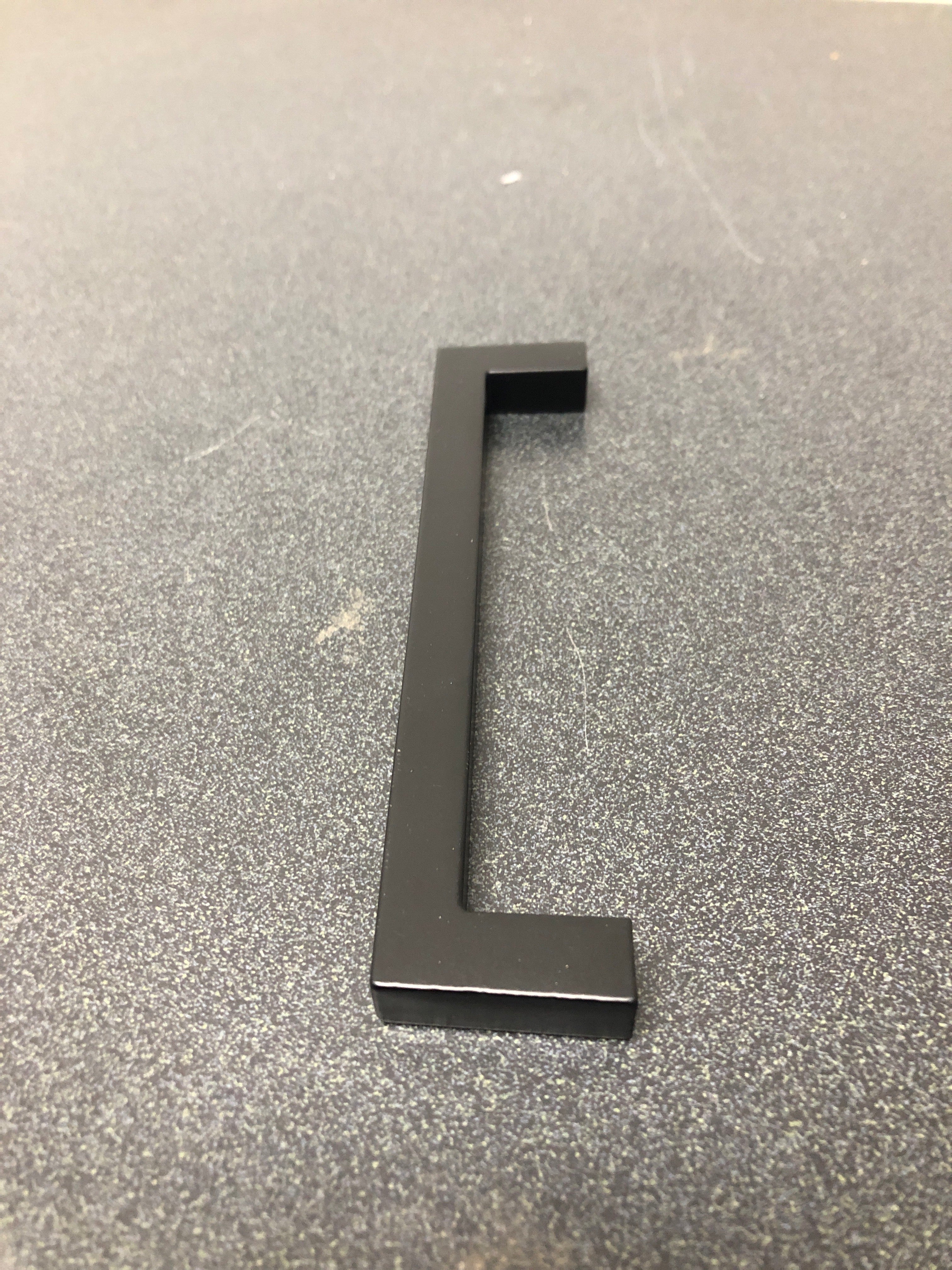 Amerock BP36571FB Monument 5-1/16 in (128 mm) Matte Black Drawer Pull