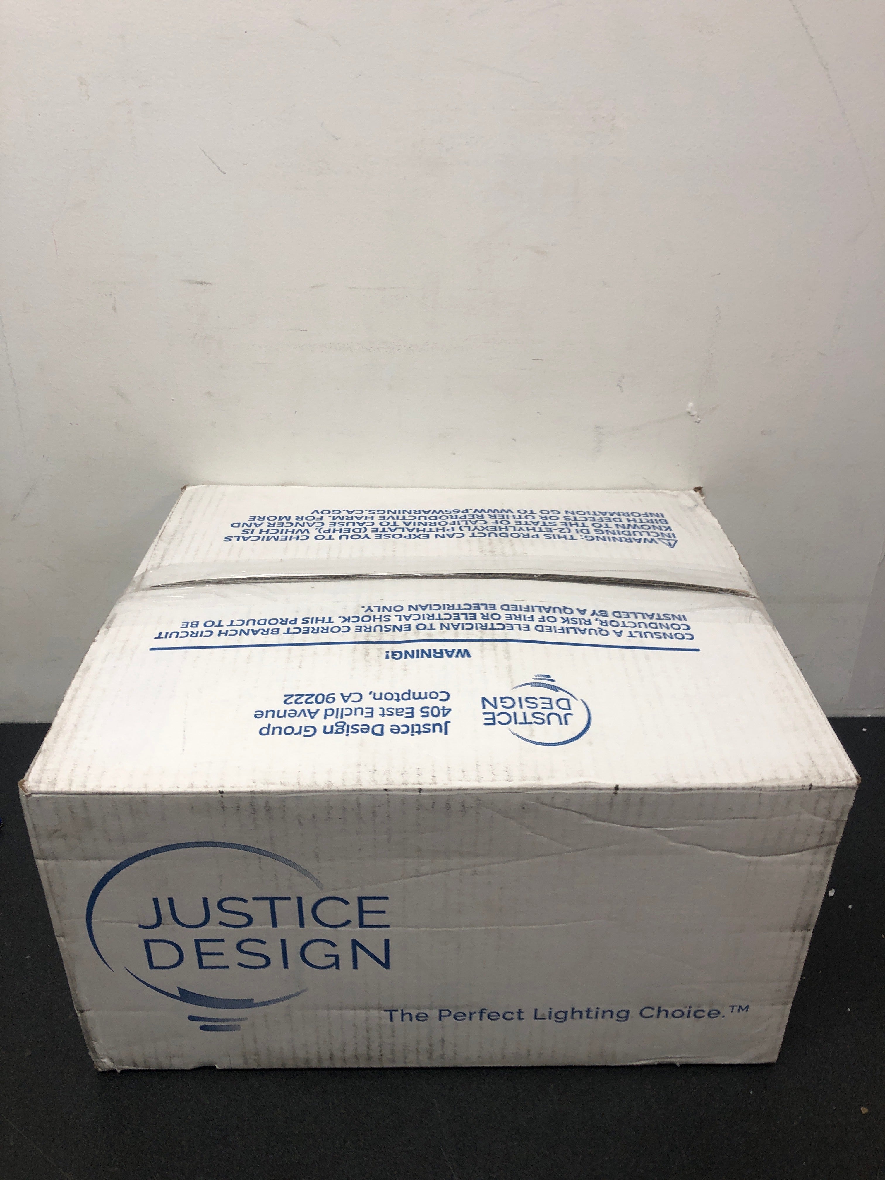 Justice Design Group FSN-8412-30-OPAL-DBRZ Fusion 15.5