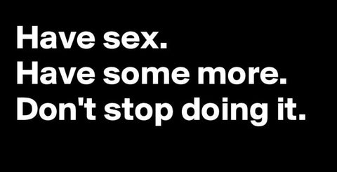 sex don't stop