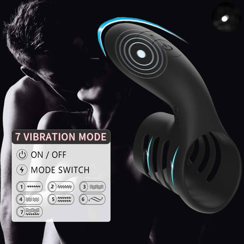 Vibrating cock ring
