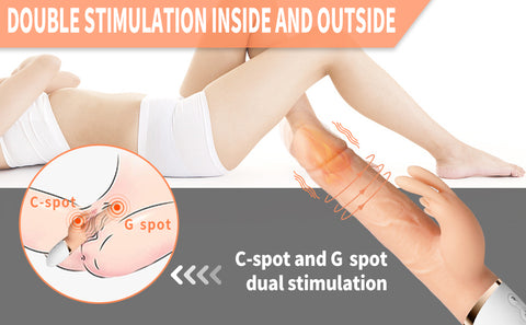C-spot and G-spot dual stimulation