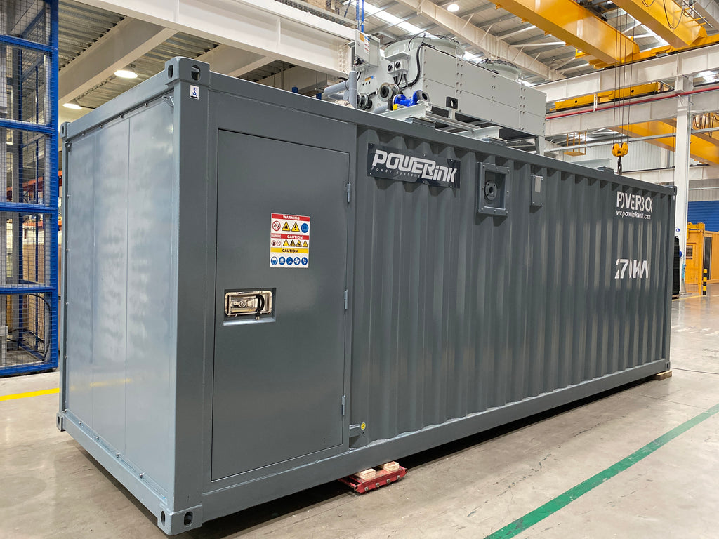 1375KVA PowerLink低噪音 柴油发电机组 B1375E3C,国三发动机