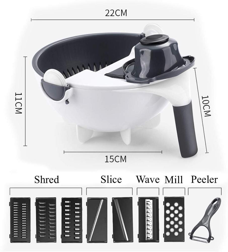 Multifunctional Manual Vegetable Cutter Chopper Vegetable Shredder Slicer