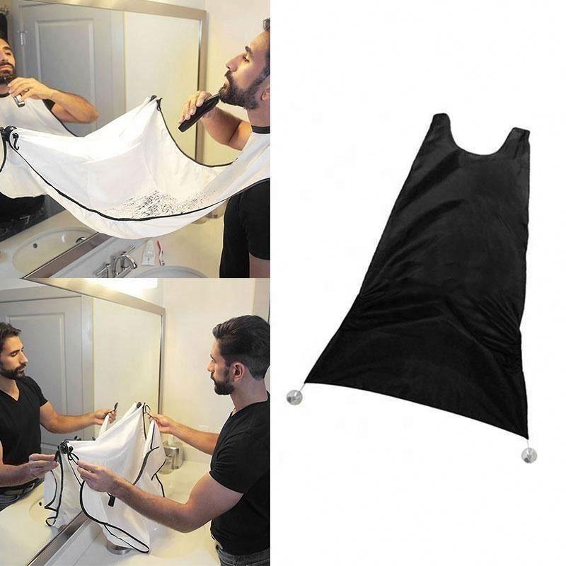 High-Grade Waterproof Polyester Pongee Care Trimmer Hair Shave Apron For Men