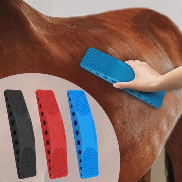horse brush display