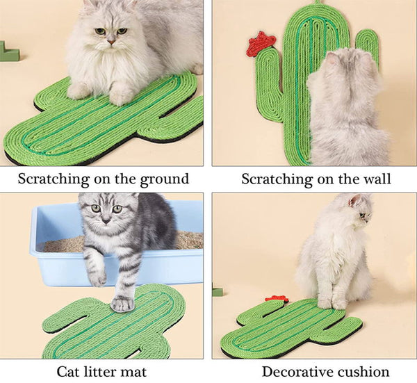cat scratcher mat versatile use