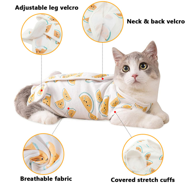 Cat recovery suit detail
