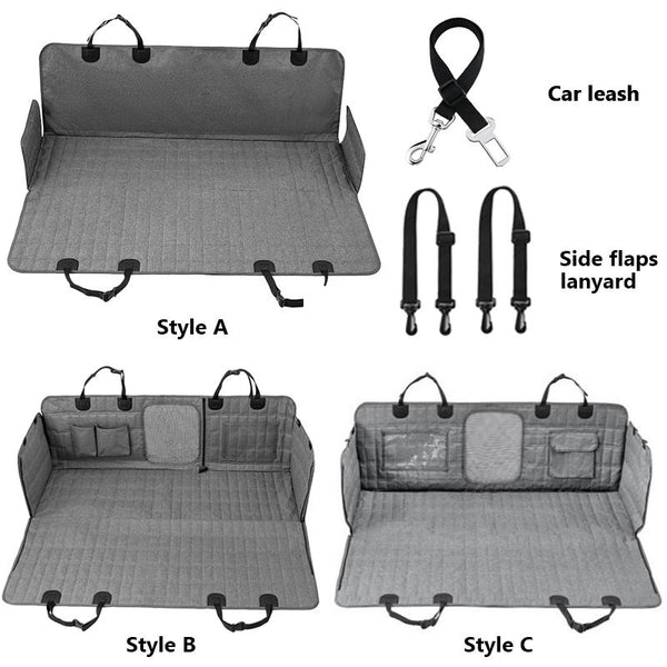 dog car seat cover style A or B or C (package includes)