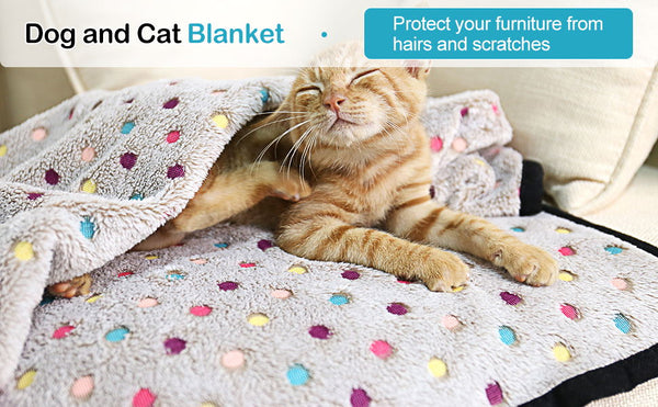 cute pet blanket is suitable for daily use and ideal for your pets to sleep