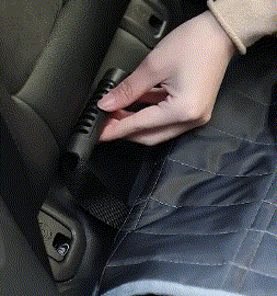dog car seat cover install steps