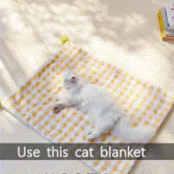 cat & puppy blanket improve dogs or cats sleeping quality