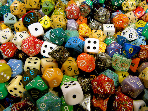 Asst. Bulk Dice: (Singles)