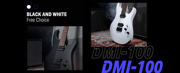 Roaring beast on the stage, Donner DMT-100 solid body electric guitar