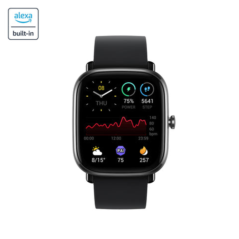  Amazfit GTS 2e - Reloj inteligente para mujer, color morado y  GTS 2, mini reloj inteligente para hombre, iPhone Android, Alexa integrado,  duración de la batería de 14 días, rastreador de