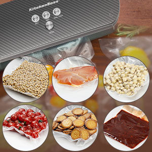 KitchenBoss Food Vacuum Sealer Machine: Vacuum Sealer Machine for