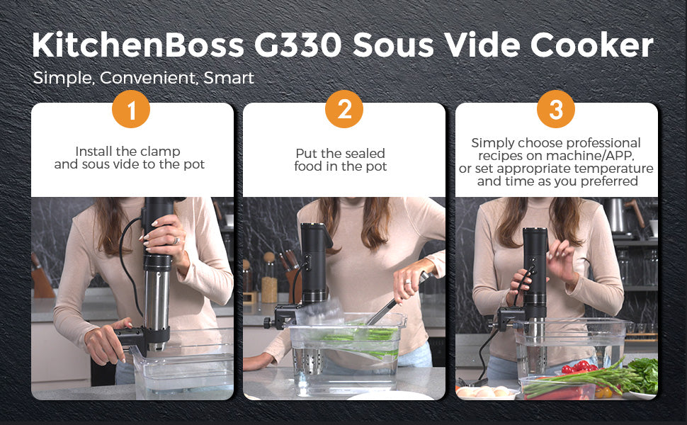 Kitchen Boss G300 and G310 Sous Vide Cooker Review - Top Sous Vide