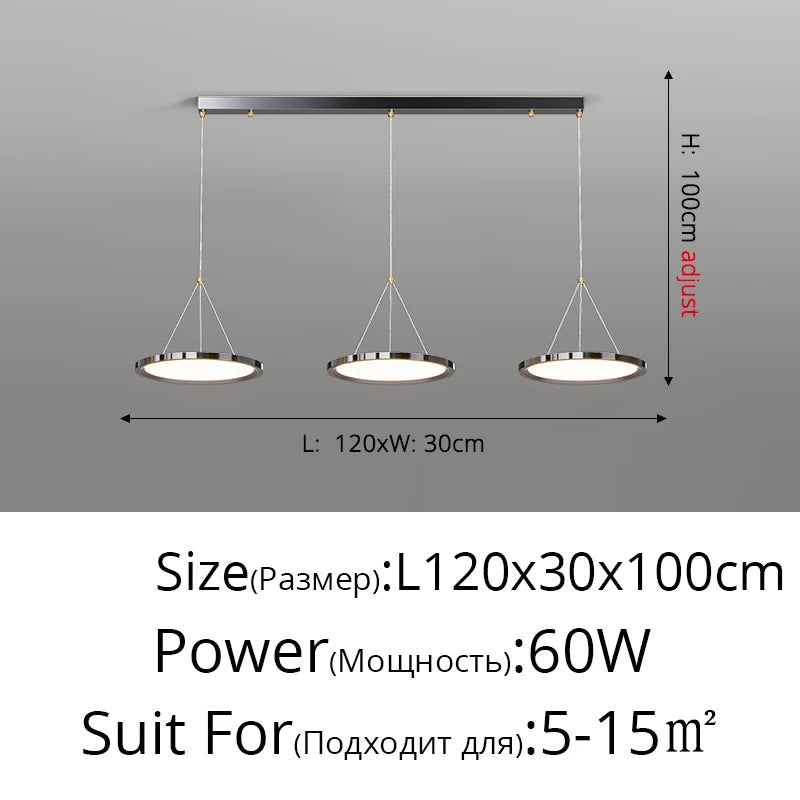 QIYI Qura Ultrathin Multi-Shaped Modern LED Ceiling / Pendant Lights