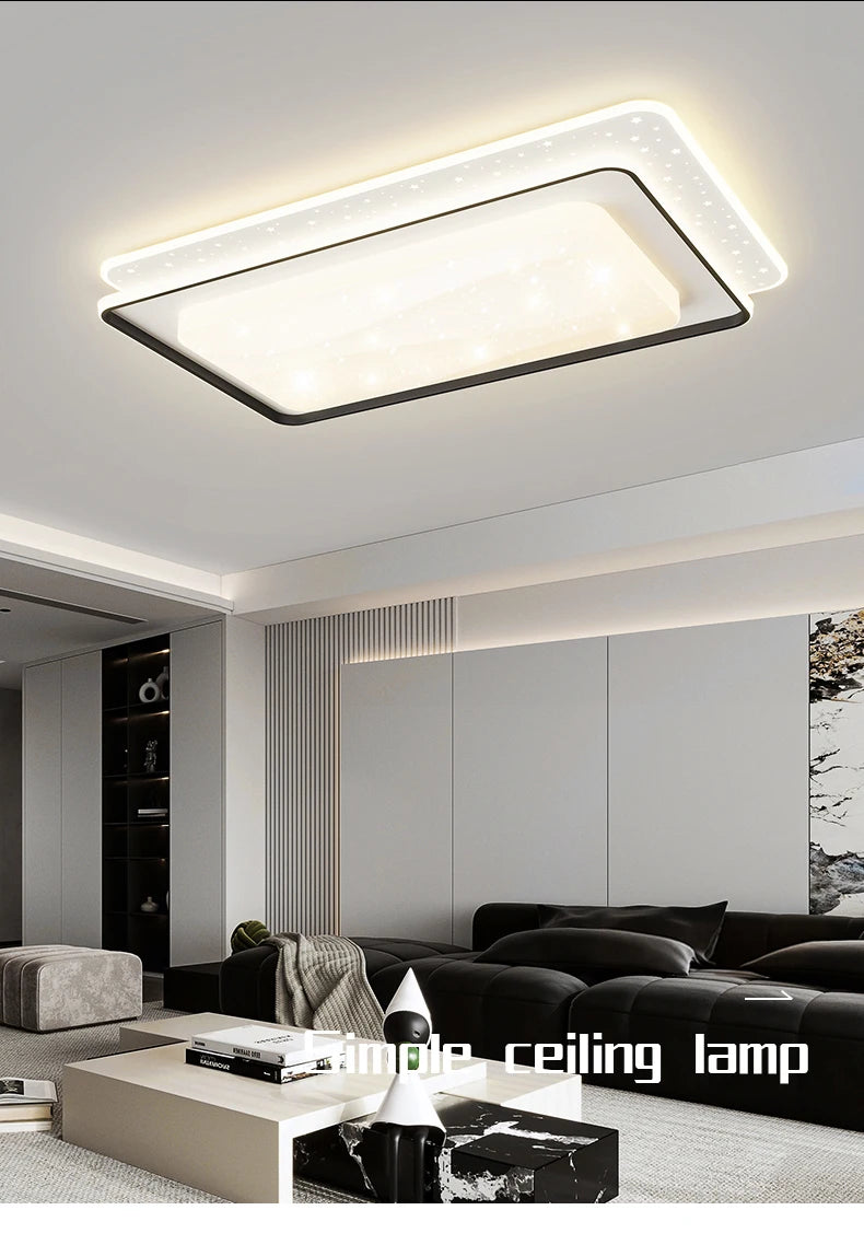 QIYI Samose Round/Square/Oval LED Ceiling Lights
