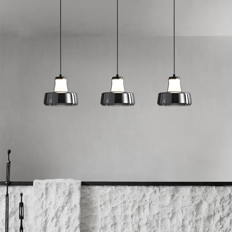 Modern Smoky Gray Pendant Lights