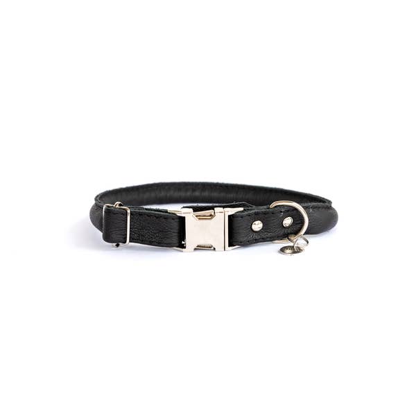 Euro Dog Quick Release Rolled Leather Collars