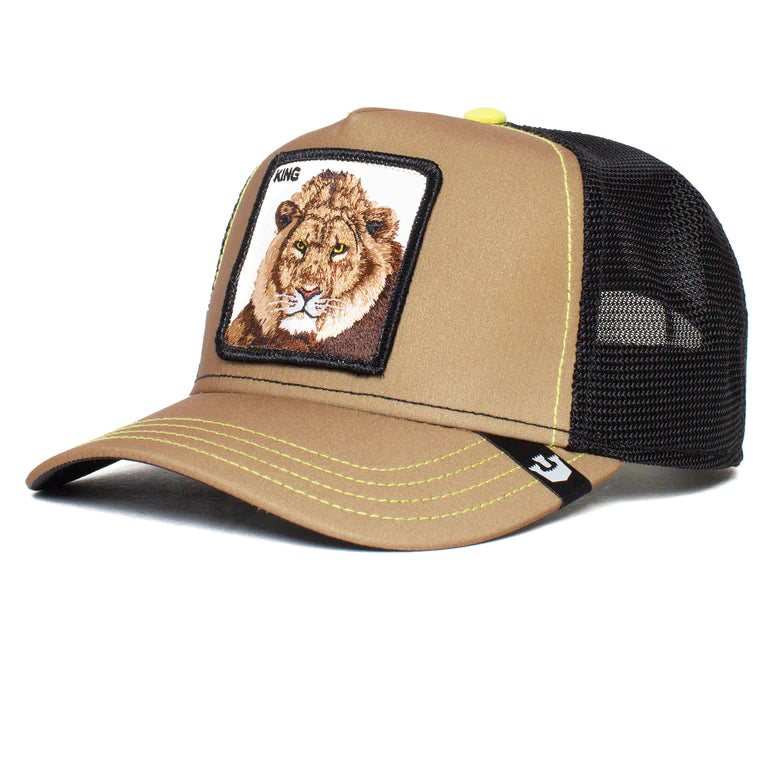 Goorin Bros Lion Nights Trucker Snapback - Brown