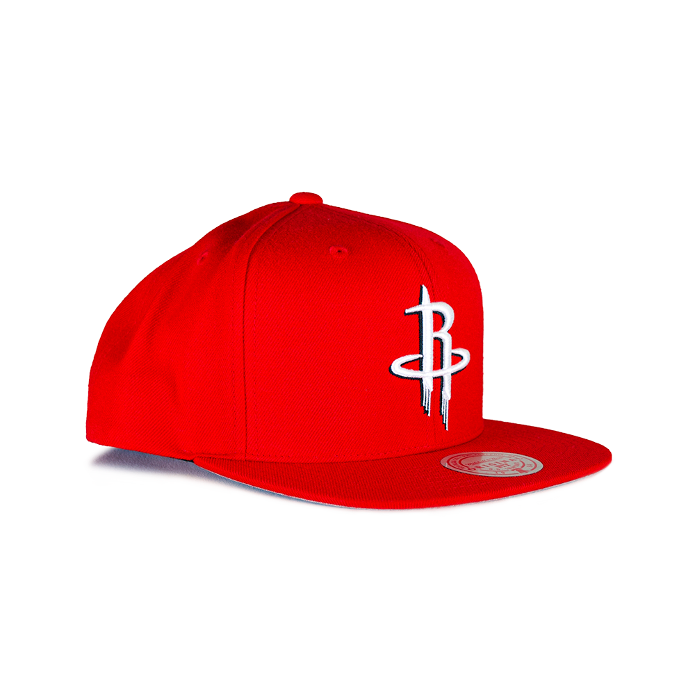 Mitchell & Ness Houston Rockets Domestic Ground Snapback - Red