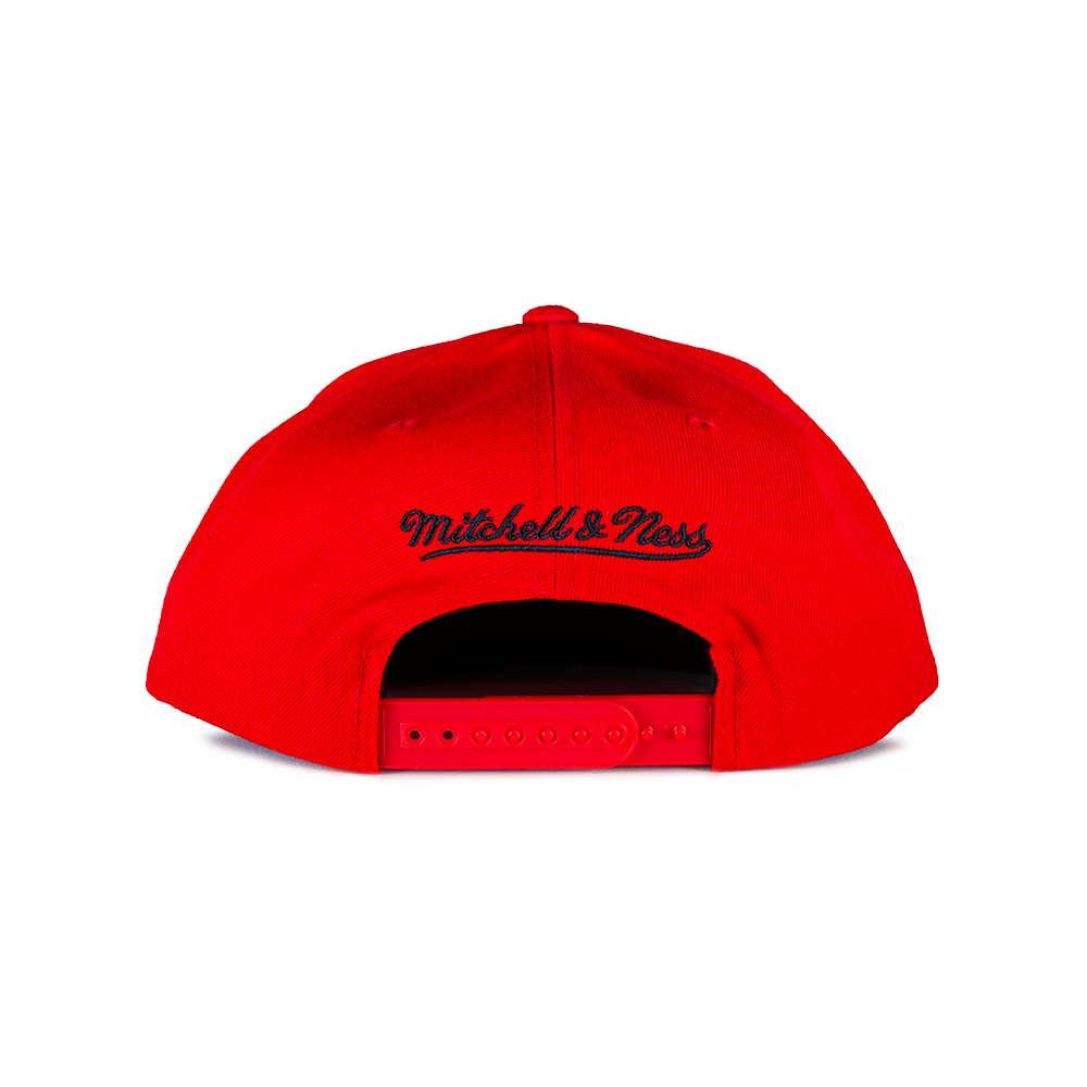 Mitchell & Ness Houston Rockets Domestic Ground Snapback - Red