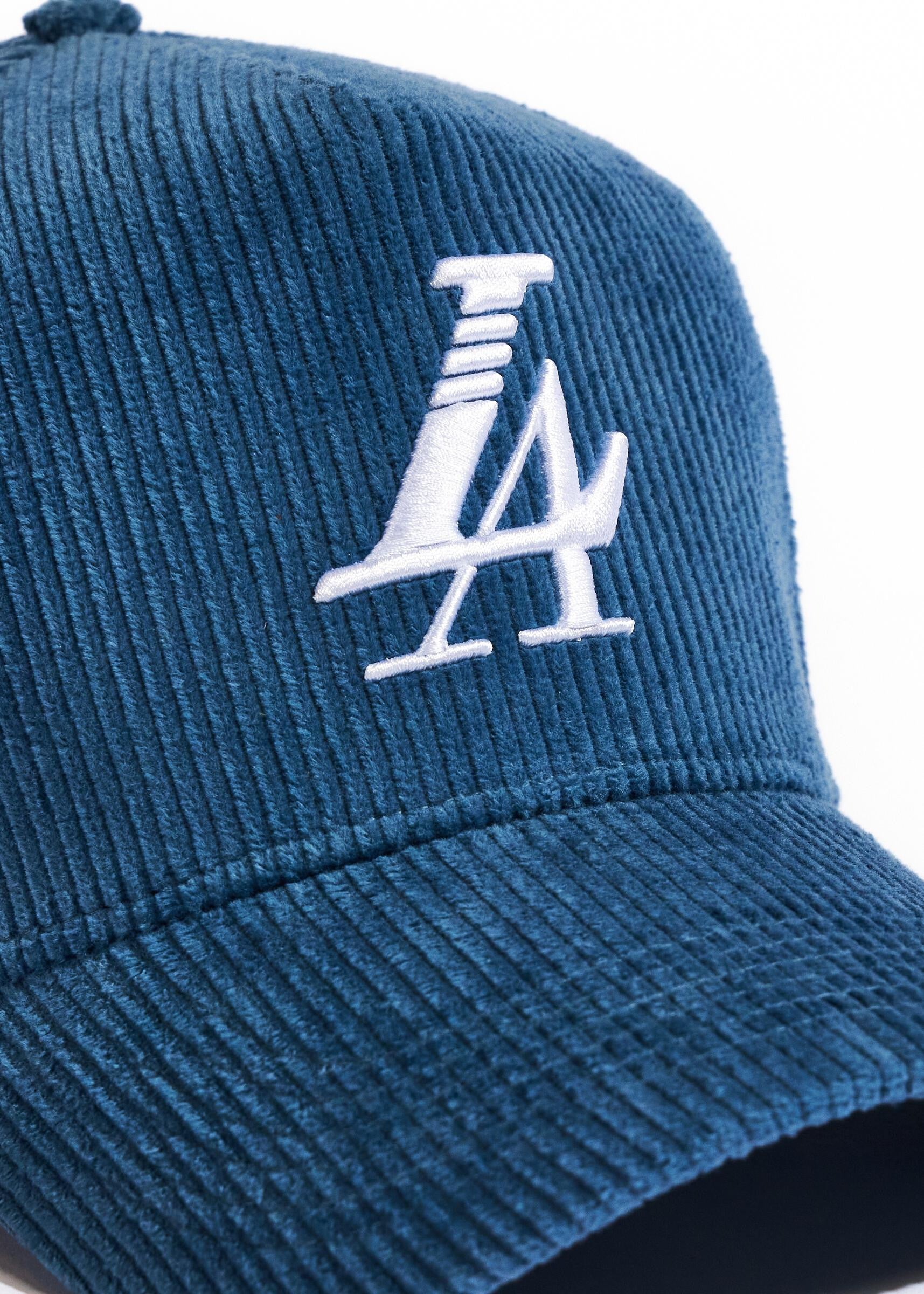 Reference Paradise LA corduroy Snapback - Blue