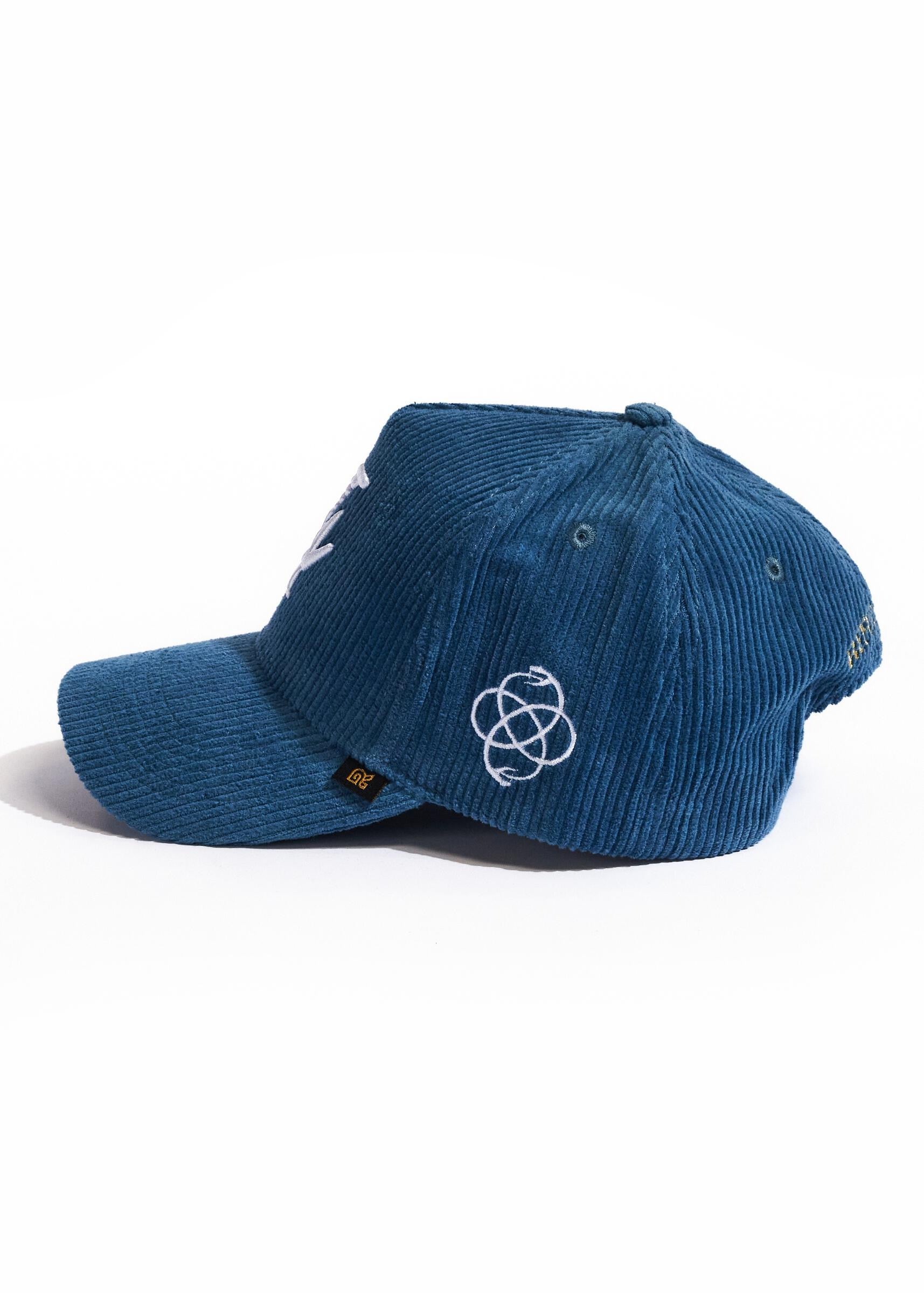 Reference Paradise LA corduroy Snapback - Blue