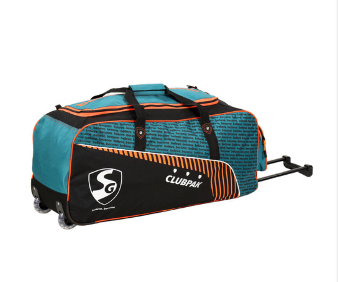 SG Clubpak with wheels Cricket Kit Bag