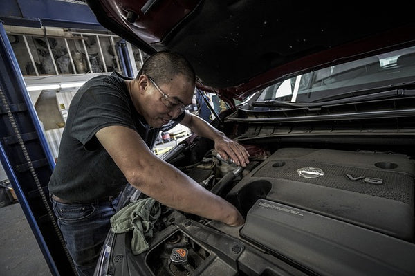 changing oil