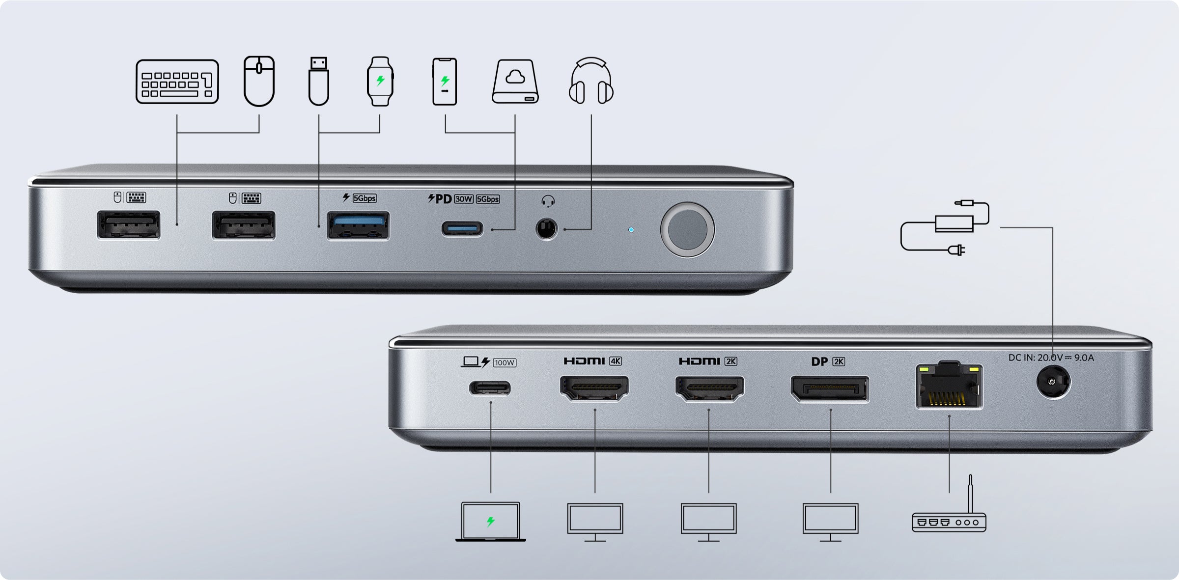 Anker 563 USB-C Docking Station (10-in-1) - Anker US