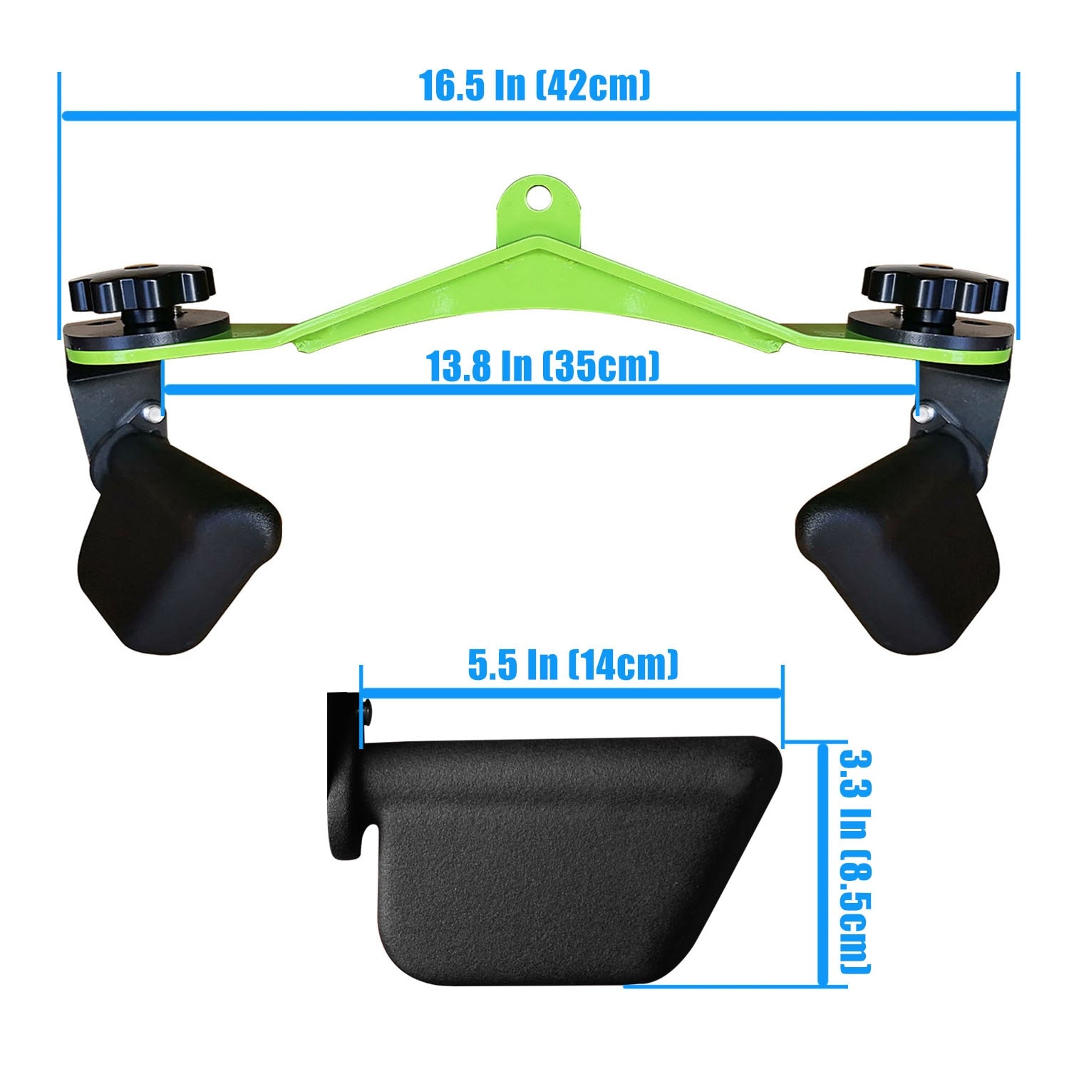 LAT Pull Down T/V Bars Cable Machine Attachment