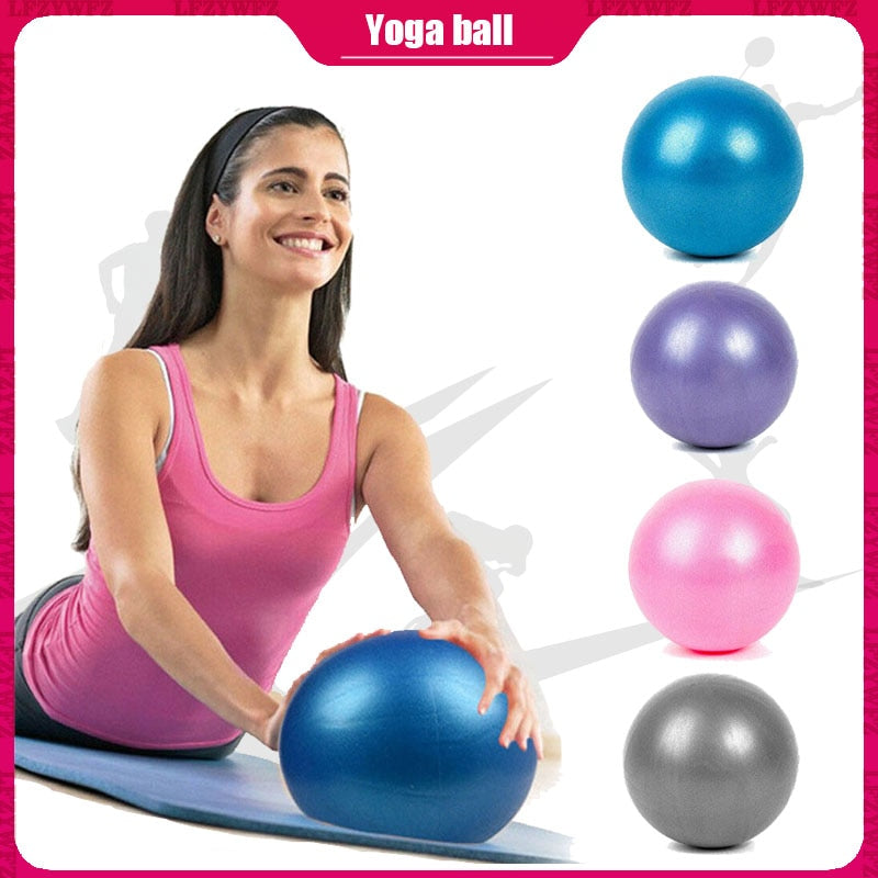 Anti-Pressure Explosion-Proof 25 CM Diameter Yoga Exercise Balance Ball