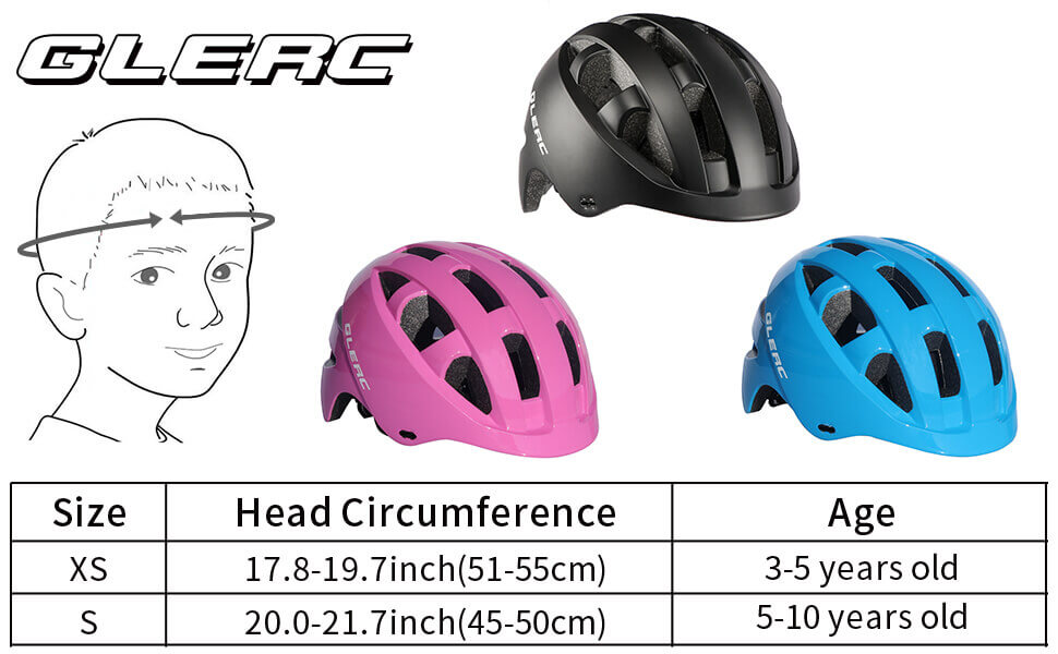Kids Bike Helmet Ages 3-10 Adjustable from Toddler to Youth,Bicycle Helmet for Boys and Girls,2 Size
