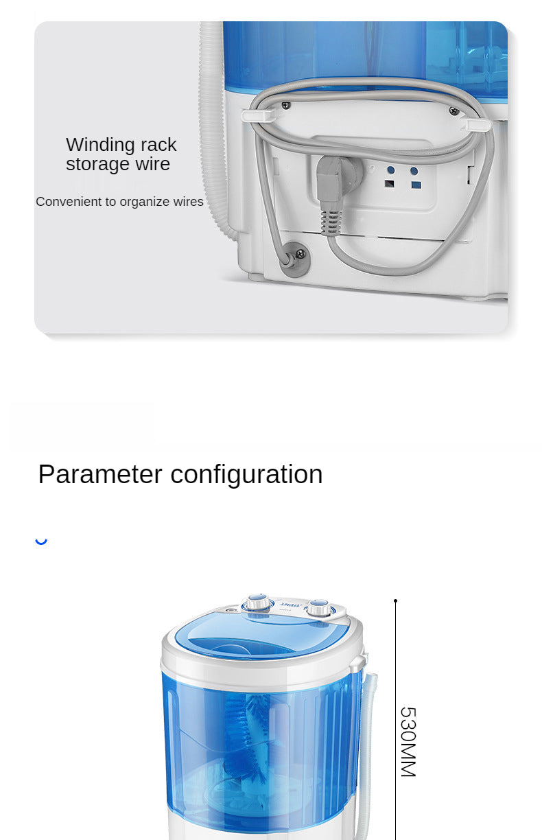 Small home intelligent mini shoe washer, lazy brush shoes washing shoes laundry integrated machine