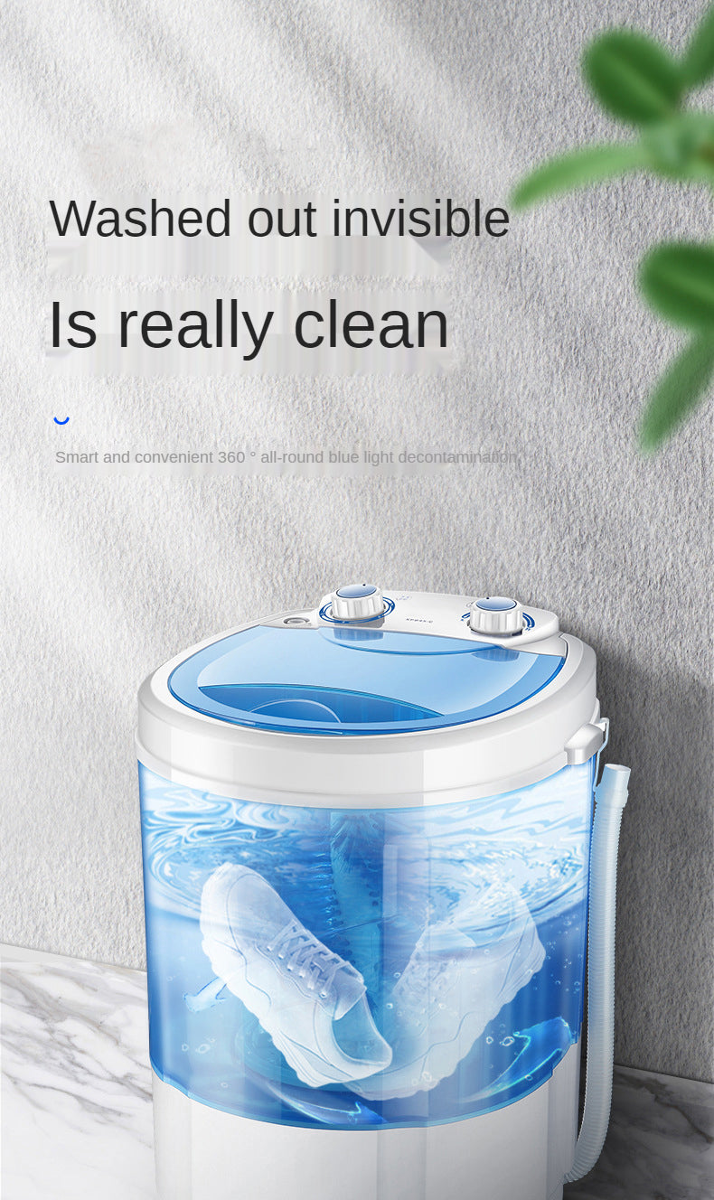 Small home intelligent mini shoe washer, lazy brush shoes washing shoes laundry integrated machine