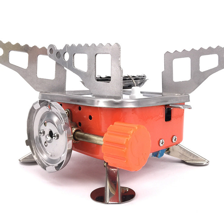 Super Light Canister Stove Ultralight Mini Camping Oven Stove Outdoor Picnic Portable Folding Stove