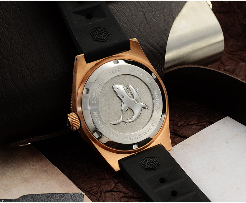 Full Luminous Surfing Dial Bronze 62Mas Watch