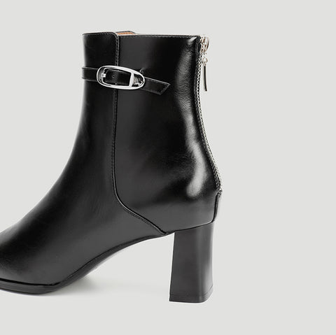 Nuheel® Nuheel Leather Booties For Women Metal Buckle Ankle Boots Black 11 Ankle & Bootie 28 Nuheel® Nuheel Leather Booties For Women Metal Buckle Ankle Boots Black 11 Ankle & Bootie -Nuheel Sales 2022 13 14e561a7 880f 4abe 88e8