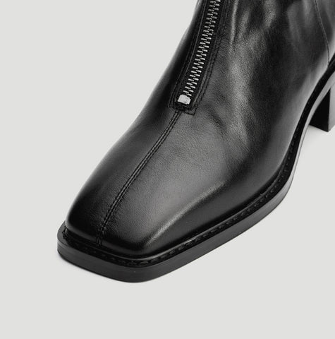 Nuheel® Nuheel Zipper Mid-Tube Platform Thick Heel Fashion Booties For Women -Nuheel Sales 2022 13 63bea4c7 d78a 457b 8100