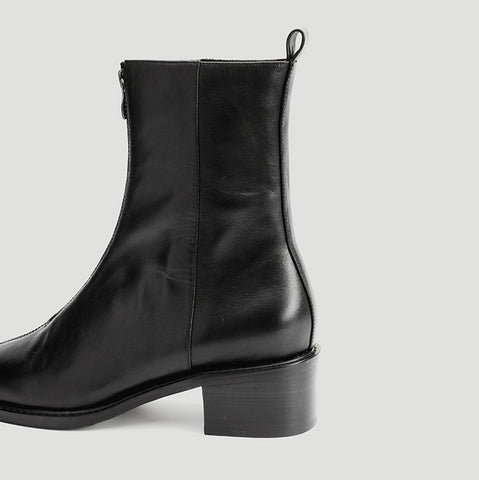 Nuheel® Nuheel Zipper Mid-Tube Platform Thick Heel Fashion Booties For Women -Nuheel Sales 2022 14 b099942b 08d5 4d41 be79