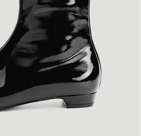 Nuheel® Nuheel Leather Soft Tube Classic Low-Heeled Fashion Booties Black 11 12 Nuheel® Nuheel Leather Soft Tube Classic Low-Heeled Fashion Booties Black 11 -Nuheel Sales 2022 7 31a3f5f1 c6ca 4321 9d3c