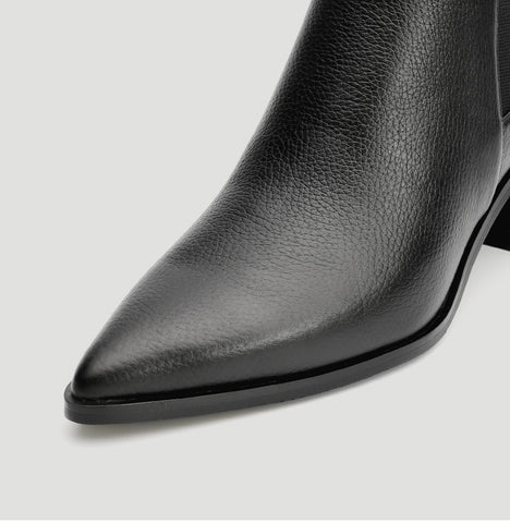 Nuheel® Ankle & Bootie Nuheel Leather Booties For Women Pointed Chelsea Boots Ankle Boots Brown 11 -Nuheel Sales 2022 7 99888159 aa98 4083 ad4c