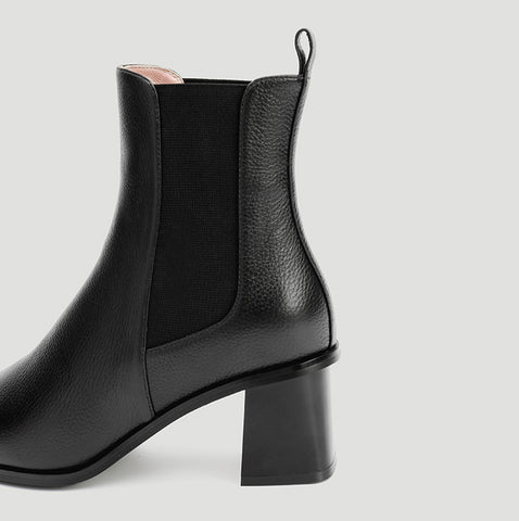 Nuheel® Ankle & Bootie Nuheel Leather Booties For Women Pointed Chelsea Boots Ankle Boots Brown 11 -Nuheel Sales 2022 8 10e495ce f4e0 4b97 b3ca