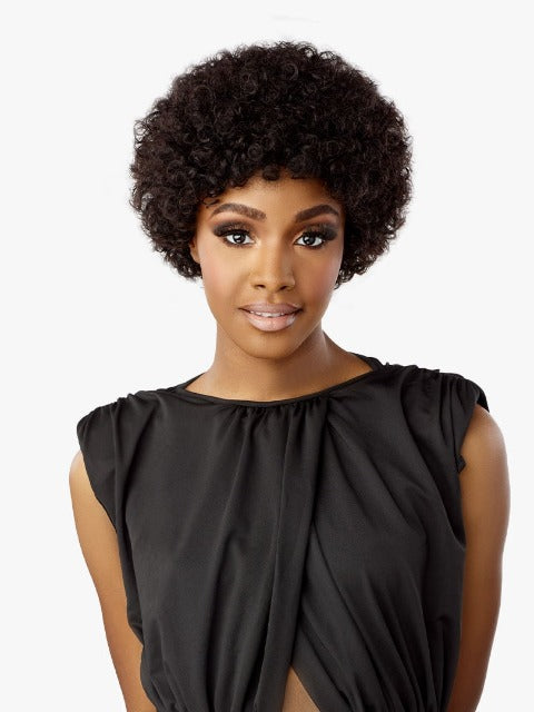 Sensationnel Empire Celebrity Human Hair Salt & Pepper Wig - BLISS