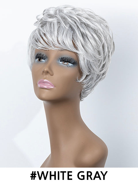 Femi Collection MS. Granny Collection 100% Premium fiber DEBBI Wig