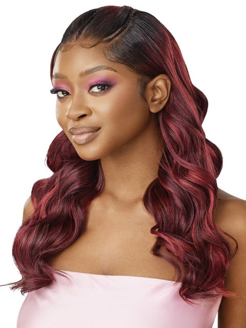 Outre Airtied 100% Fully Hand-tied Wig HHB- NATURAL BODY WAVE 22