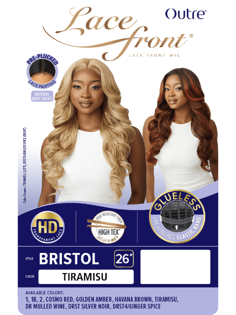 Outre HD Transparent Lace Front Wig - BRISTOL