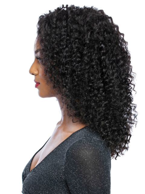 Mane Concept 100% Unprocessed Human Hair HD Wet & Wavy Whole Lace Front Wig - TROH461 DEEP WAVE 20